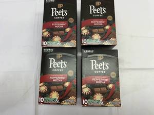 lot 223 image: 4x 10ct Peets Peppermint Mocha K-cups-82024