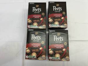 lot 224 image: 4x 10ct Peets Peppermint Mocha K-cups-82024