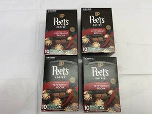 lot 226 image: 4x 10ct Peets Peppermint Mocha K-cups-82024