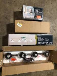 Lot of Assorted Lighting Various Models and Conditions     Customer Returns See Pictures