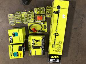 Lot Assorted  Power Tool and Hardware and Trimmer Various Models and Conditions    Customer Returns See Pictures