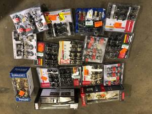 Lot of Assorted Door Entry Handles and Knobs Various Models and Conditions   Customer Returns See Pictures