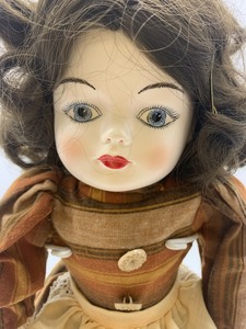 lot 128 image: Vintage GOTZ Doll with Blue Eyes