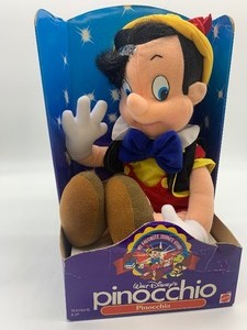 lot 76 image: WALT DISNEY Pinocchio Plush Doll - MIB