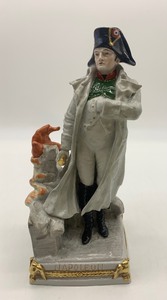 lot 72 image: Vintage SITZENDORF Napoleon Porcelain Figurine