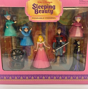 lot 75 image: WALT DISNEY Poseable Figurines - Sleeping Beauty - MIB