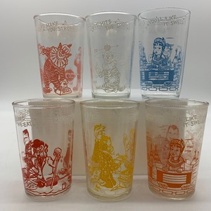 lot 165 image: VINTAGE Welchs Jelly Juice Glasses #3