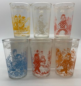 lot 166 image: VINTAGE Welchs Jelly Juice Glasses #4