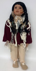 lot 149 image: Artisan JUDITH TURNER DOLL - Growing Thunder