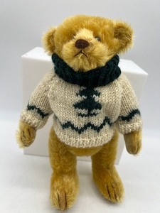 lot 188 image: Artisan BEARLY THERE INC. Jointed Mohair Teddy Bear Colleebar - LE 221000