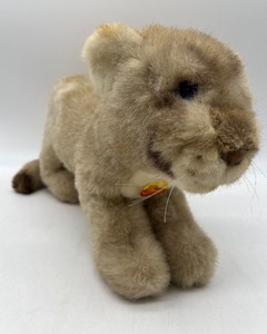 lot 22 image: Vintage STEIFF - Drolly Puma Cat Plush Animal - Germany