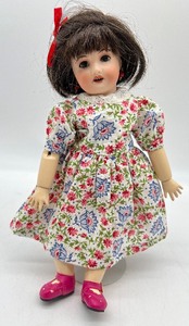 lot 200 image: Artisan Reproduction of French Bleuette Doll by BETH SILVA - Cheri
