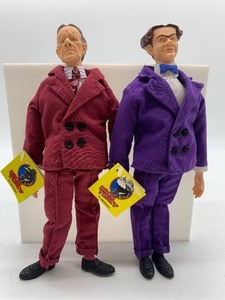 lot 245 image: VINTAGE Applause 1990 Dick Tracy Villain Dolls (Set of 2)