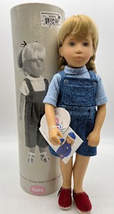 lot 2 image: Gotz SASHA Doll - Wibke - MIB - Germany - Blonde with Braids