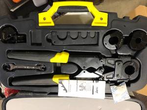 Apollo Multi-Head PEX-B Crimp Tool Kit Customer Returns See Pictures