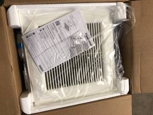 Panasonic WhisperValue DC Pick-A-Flow 50, 80 or 100 CFM Ceiling or Wall Low Profile Housing Depth Energy Star Bath Exhaust Fan  Customer Returns See Pictures