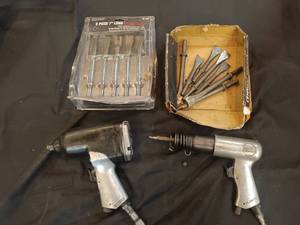 Craftsman Air Tools - 12 Impact, Air Chisel & Assorted Bits