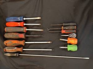 Assorted Screwdrivers - Snap-on & Matco Brand