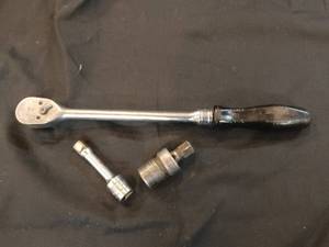 38 Snap-on  Ratchet & Accessories - Includes Ratchet, 38 Impact Swivel, & 2 Extension