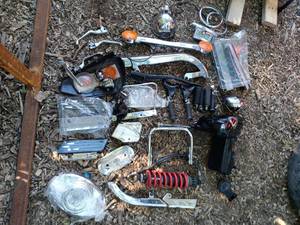 Assorted Motorcycle Parts