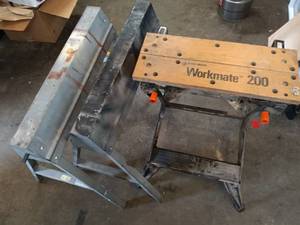 Black and Decker Workmate & Pair of Sawhorses