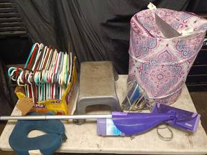 Hangers, Swiffer Mop and More