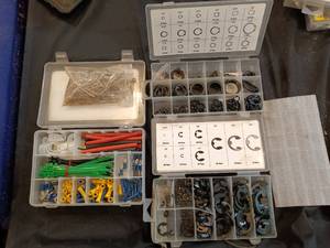 Electrical Connectors & Assorted Hardware- EClips, C Clips, & Electrical Connector Kits