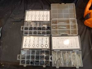 Assorted Hardware - O-rings & Cotter Pin Kits