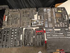 Assorted Socket Sets (Stanley & Husky)