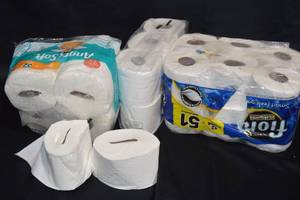 DAMAGED - Bulk Assorted Toilet Paper