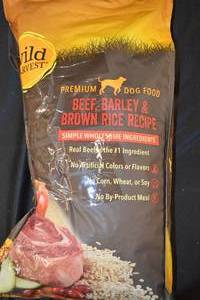 DAMAGED - Wild Harvest Premium Dog Food - Beef, Barley, and Brown Rice Recipe