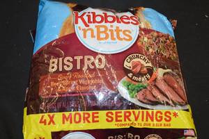 DAMAGED - Kibbles n Bits Dog Food - Oven Roasted Beef, Spring Vegetables, & Apple Flavor