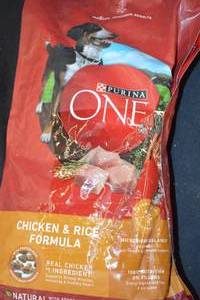 DAMAGED - Purina One Dog Food - Chicken & Rice Formula
