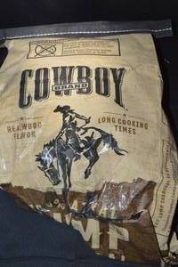 DAMAGED - Bag of Cowboy Brand 100% Natural Lump Charcoal - Mixed Hardwood