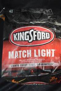 DAMAGED - Bag of Kingsford Match Light Instant Charcoal Briquets
