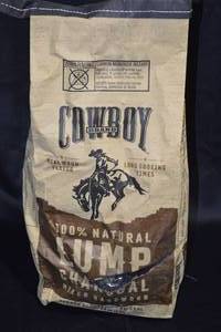 DAMAGED - Bag of Cowboy Brand 100% Natural Lump Charcoal - Mixed Hardwood