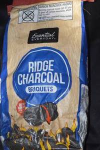 DAMAGED - Bag of Essential Everyday Ridge Charcoal Briquets