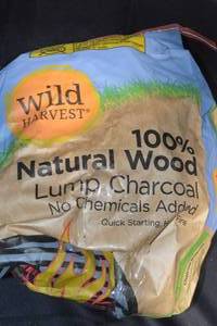 DAMAGED - Bag of Wild Harvest 100% Natural Wood Lump Charcoal