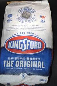 DAMAGED - Bag of Kingsford 100% Natural Ingredients Original Charcoal Briquets