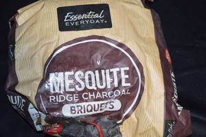 DAMAGED - Bag of Essential Everyday Mesquite Ridge Charcoal Briquets