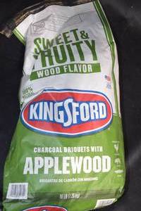 DAMAGED - Bag of Kingsford Charcoal Briquets with Applewood