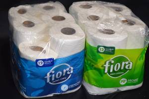 DAMAGED - 2ct Pack of Fiora Toilet Paper