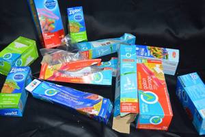 DAMAGED - Bulk Assorted Sealable Storage Bags