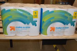 NEW - 2ct Pack of Up & Up Make-A-Size Paper Towel