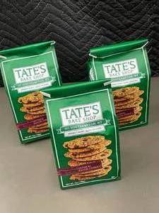 Tates Bake Shop Oatmeal Raisin Cookies, 7oz (3 Packs)