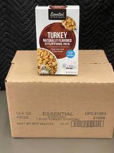 Essential Everyday Turkey Flavored Stuffing Mix - 12 Pack