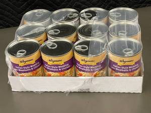 Lot of 12 Wegmans Italian Style Wedding Soup with Meatballs & Chicken