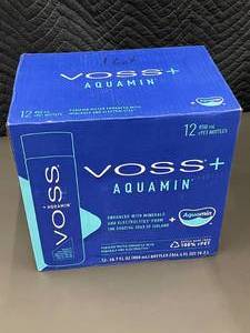 VOSS Aquamin Purified Water (12 x 850 mL Bottles)