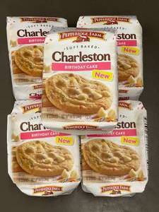Pepperidge Farm Charleston Birthday Cake Soft Baked Cookies - Lot of 5