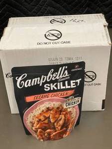 Campbells Skillet Sesame Chicken Sauce, 6 Pack Case